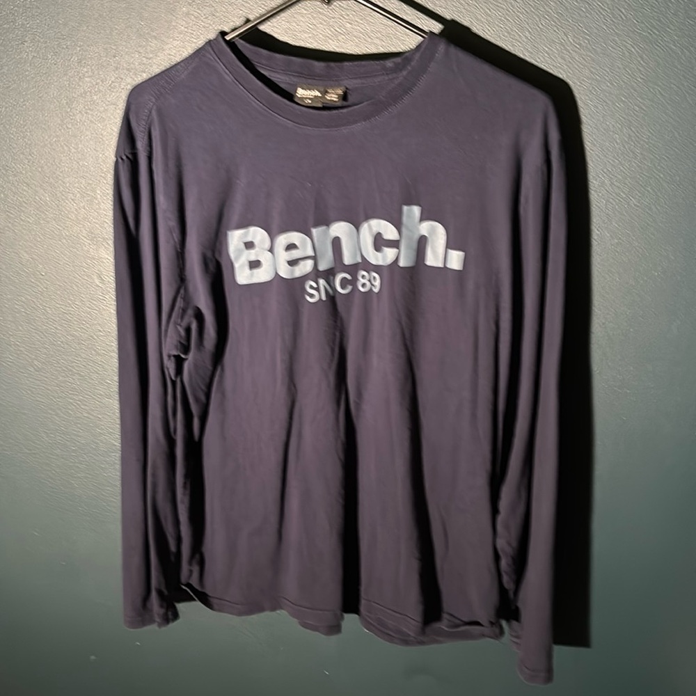 Bench Men’s Blue Long Sleeve Shirt Size Large